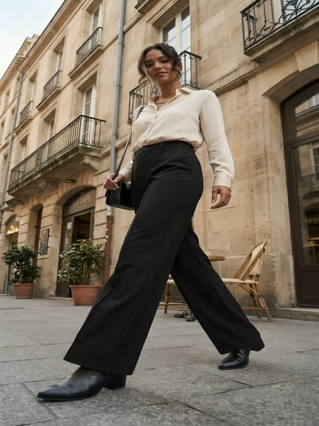 new korean pant (black)
